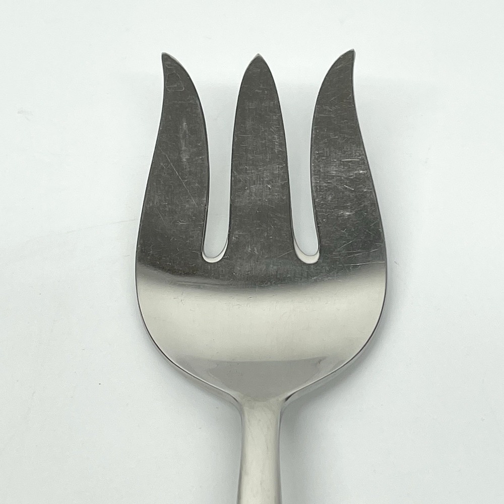 Vintage 1950s International Stainless TONIGHT Shooting Stars Pattern Salad Fork - Picture 2 of 6